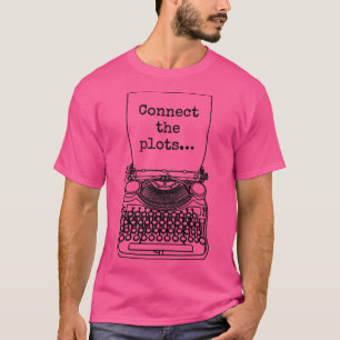 Camiseta Novelist De Escritor Gracioso Conecta El Tipo De P