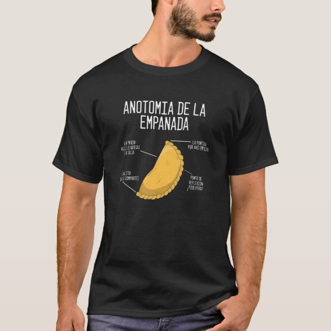 Camiseta Novelty Empanada Sandwiches Argentina Spanish Cuis (Anverso)