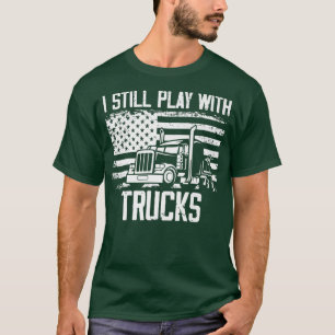 Camiseta Novelty Vintage Driving Automobile Pickup Truck En