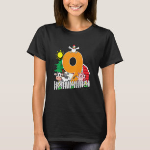 Camiseta Novena granja de animales de corral Novena Novena 