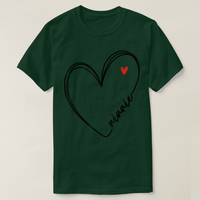 Camiseta Novena linda con mamá Chica del corazón  (Diseño del anverso)