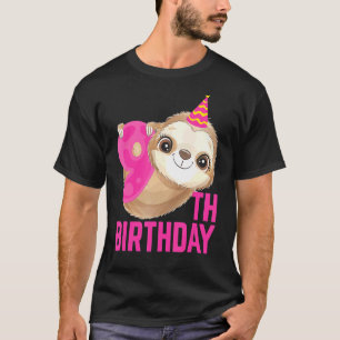 Camiseta Novena Novena Jornada de Cumpleaños Cte Sloth Anim