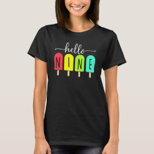 Camiseta Noveno Alojamiento Niño Crema De Hielo De Verano N