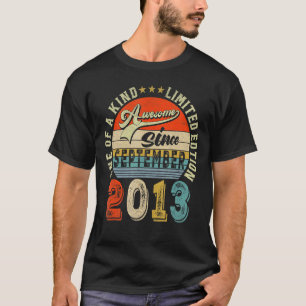 Camiseta Noveno cumpleaños 9 años de edad increíble desde s