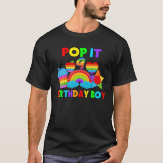 Camiseta Noveno cumpleaños 9 arcoiris