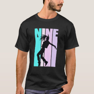 Camiseta Noveno cumpleaños de baile para Chicas Hiphop Danc