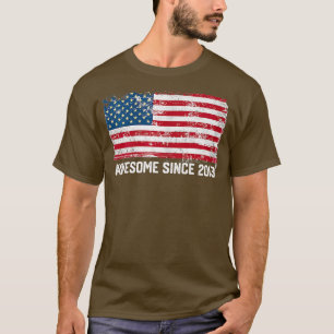 Camiseta Noveno cumpleaños, estados unidos vintage , alucin