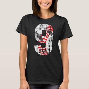Camiseta Noveno cumpleaños número 9 años de edad niño de bé