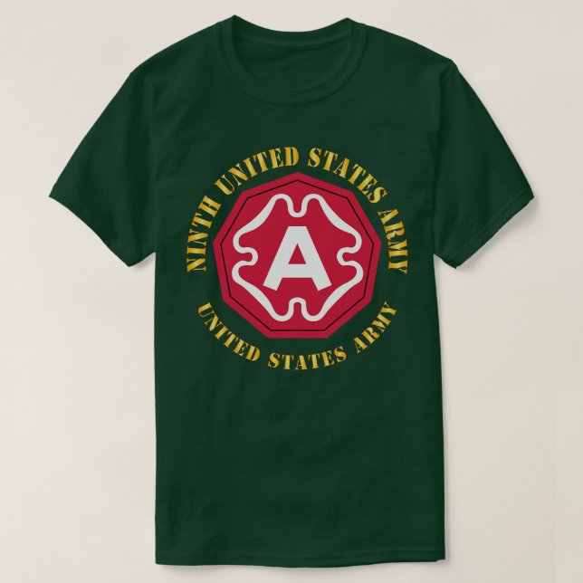 Camiseta Noveno Estados Unidos con SSI X (Diseño del anverso)