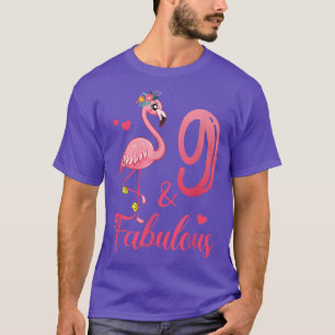 Camiseta Noveno Flamingo Fabuloso de 9 años desde 20