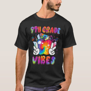 Camiseta Noveno grado Tye Chicas niños de vuelta a la escue