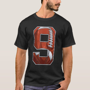 Camiseta Noveno niño de 9 años de edad de 9 años de edad B