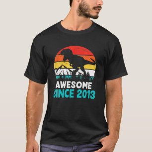 Camiseta Noveno Niño De 9 Años Fabuloso Desde 2013 Di