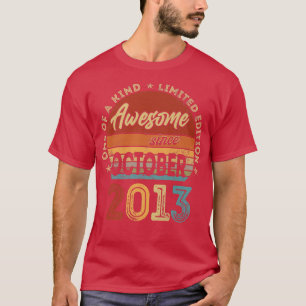 Camiseta Noveno regalo de cumpleaños 9 años de antigüedad i