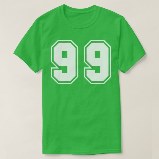Camiseta noventa y nueve (Diseño del anverso)