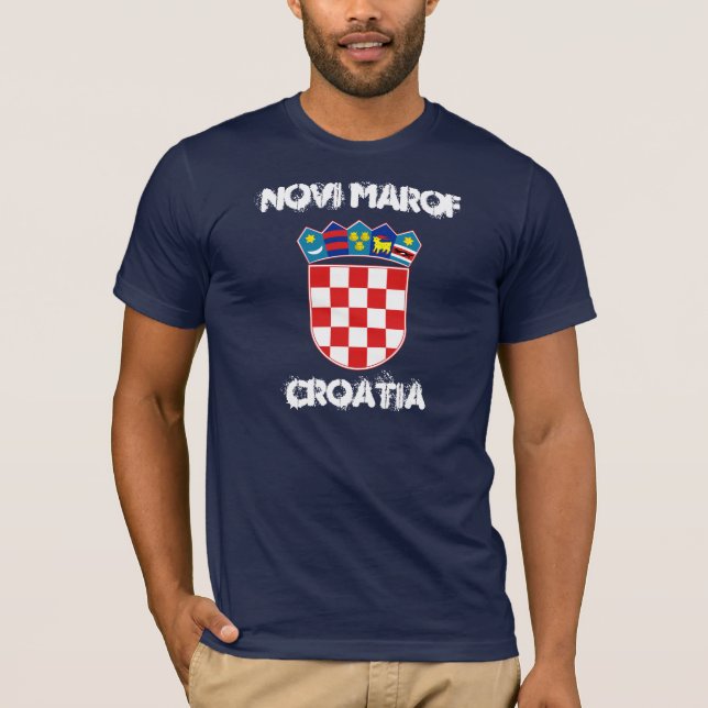 Camiseta Novi Marof, Croacia con escudo de armas (Anverso)