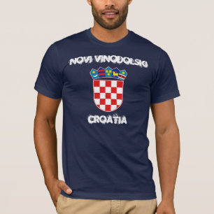 Camiseta Novi Vinodolski, Croacia con escudo de armas