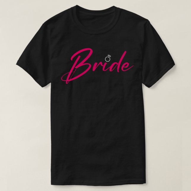 Camiseta Novia 1 (Diseño del anverso)