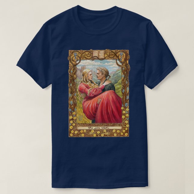 Camiseta Novia 1 (Diseño del anverso)