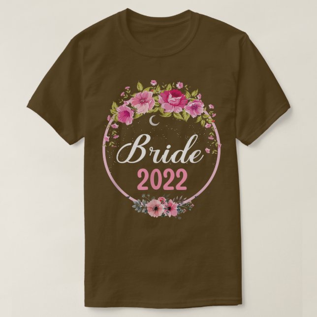 Camiseta Novia 2022 para boda o despedida de soltera  (Diseño del anverso)