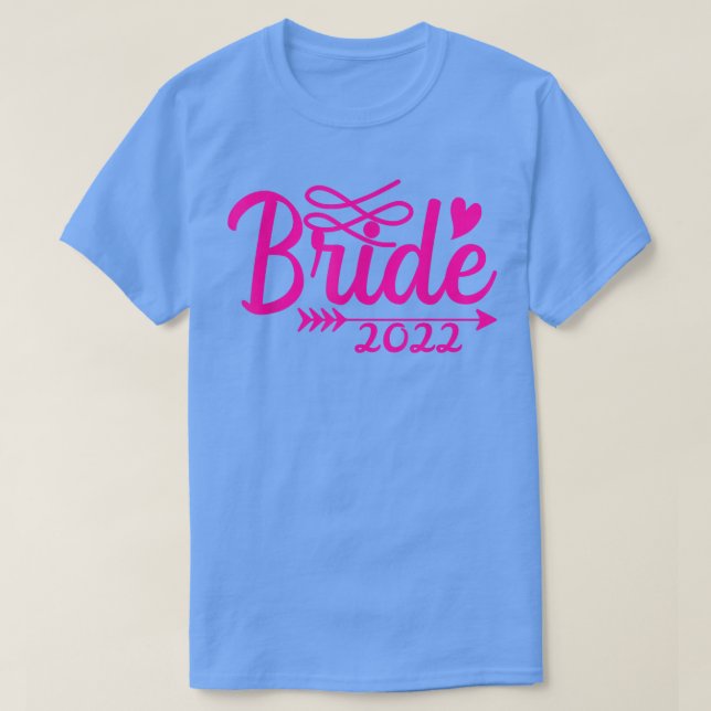 Camiseta Novia 2022 Para Comprometidas Y Casadas Para Mujer (Diseño del anverso)