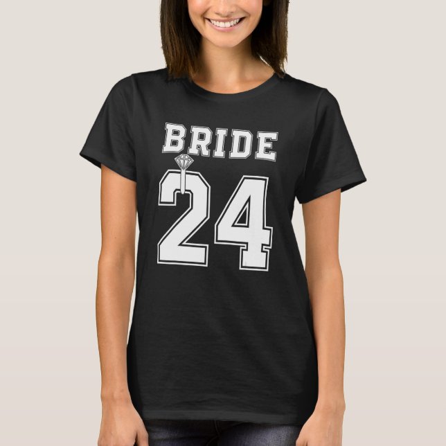Camiseta Novia 2024 Compromiso Despedida de soltera Propues (Anverso)
