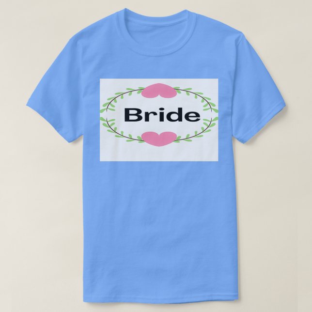Camiseta Novia 25 (Diseño del anverso)