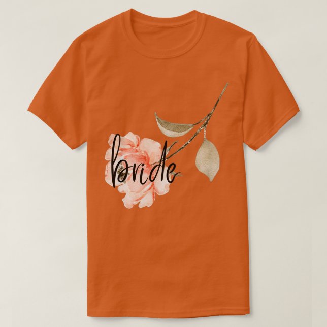 Camiseta Novia 34 (Diseño del anverso)