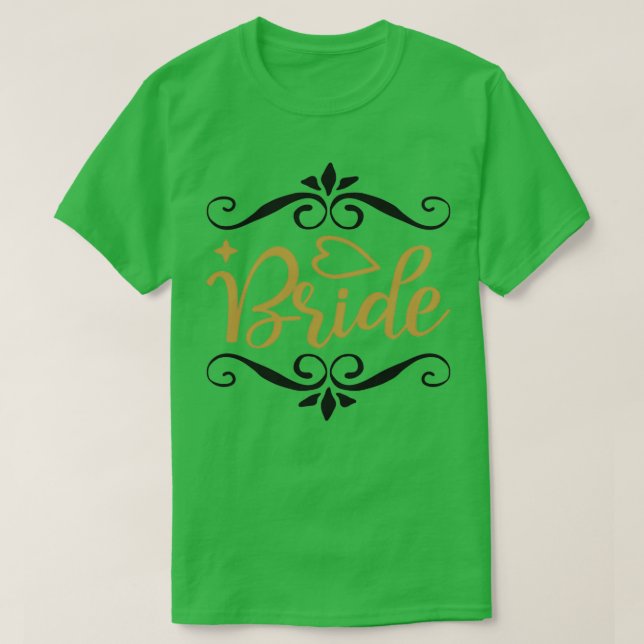 Camiseta Novia 8 (Diseño del anverso)