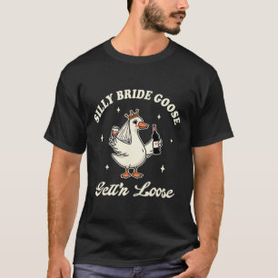 Camiseta Novia a ser Boda bebiendo maridito
