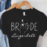 Camiseta Novia A Ser Regalo Bachillerato<br><div class="desc">Bride Shirt | Novia A Ser Regalo | Camisetas del Bridal Party | Bachelorette Party Tee | Camisa de dedo de anillo | Regalo de novia | Regalos de novias</div>