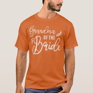 Camiseta Novia Abuela De Novia Abuela De Novia