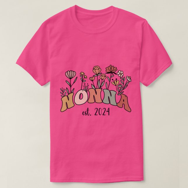 Camiseta Novia Abuela Est 2024 Papas fritas (Diseño del anverso)