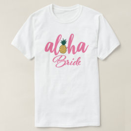 Camiseta Novia Aloha Blanca