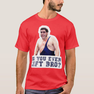 Camiseta Novia Andre El Gigante ¿Te Levantas Bro?