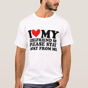 Camiseta Novia, Así Que Por Favor, No Me Lejos