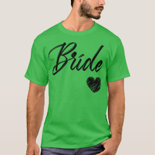 Camiseta Novia blanca Boda de prometida luna de miel