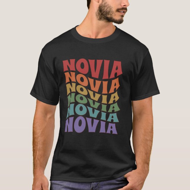Camiseta Novia Bride Española Latina Bachelorette Party Gro (Anverso)