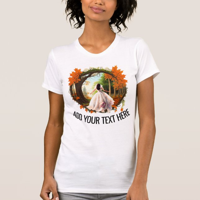Camiseta Novia corriendo (Anverso)