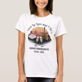 Camiseta Novia de Despedida de Soltera Personalizada Las Ve