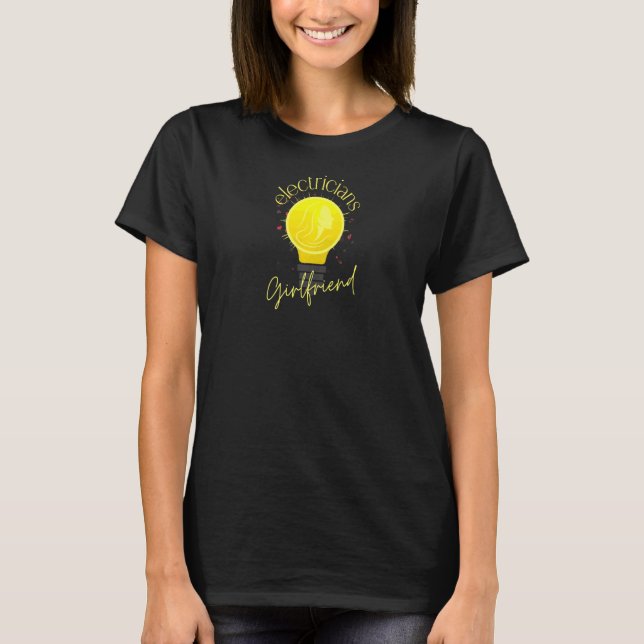 Camiseta Novia de Electricistas (Anverso)