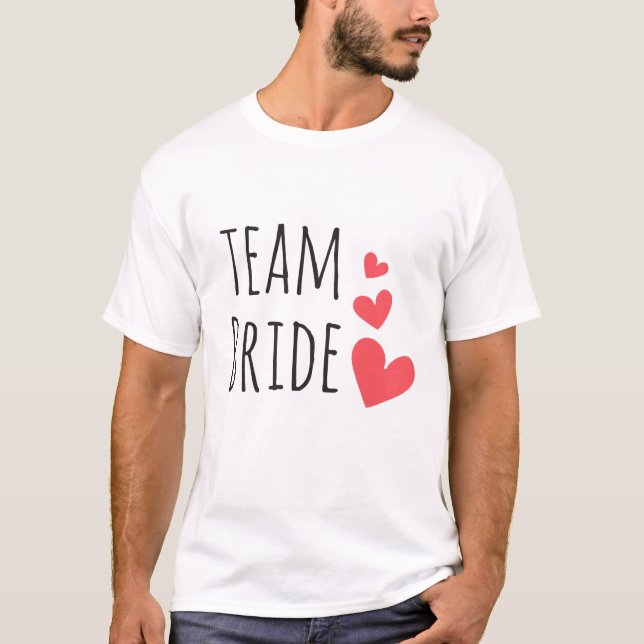 Camiseta Novia de equipo (Anverso)