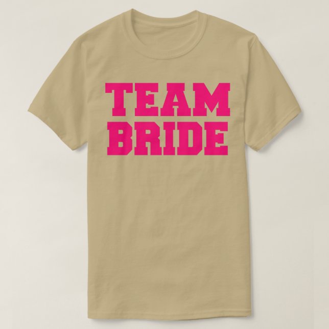 Camiseta Novia de equipo 1 (Diseño del anverso)