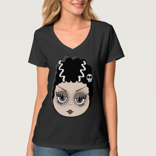 Camiseta Novia de Frankenstein (Anverso)