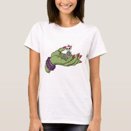 Camiseta Novia de Frankenstein con Skeleton Bow