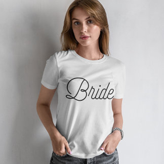 Camiseta Novia de Guay Script
