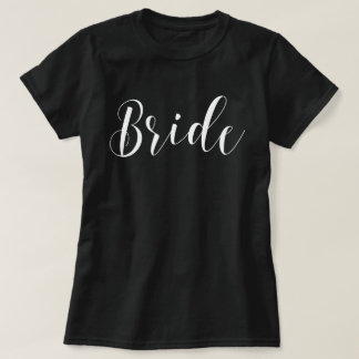 Camiseta Novia de guión elegante