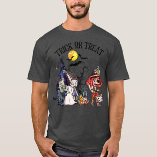 Camiseta Novia De Halloween, muñeca Frankenstein Rag