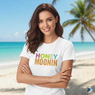 Camiseta Novia de Honeymoonin de TRIXIE Retro 70