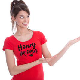 Camiseta Novia de Honeymoonin de TRIXIE Retro 70